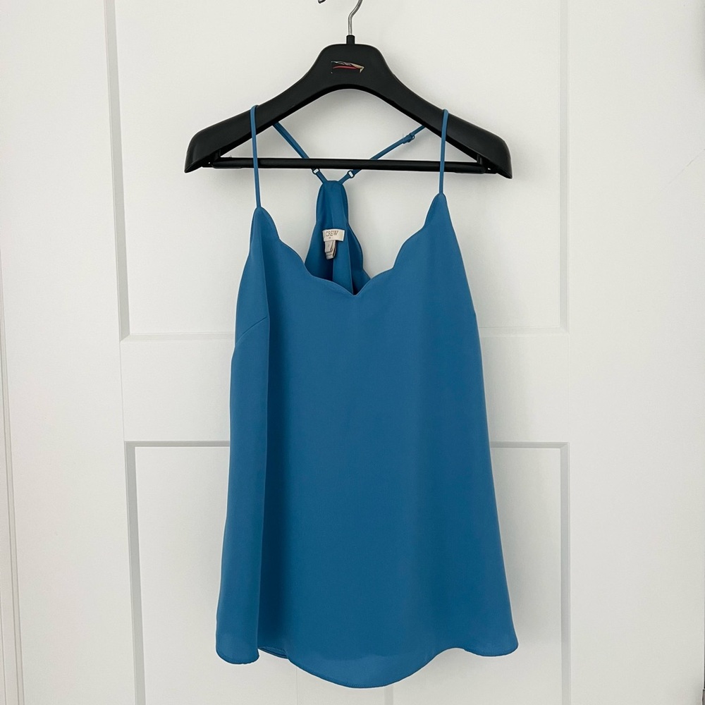 J. Crew blue tank